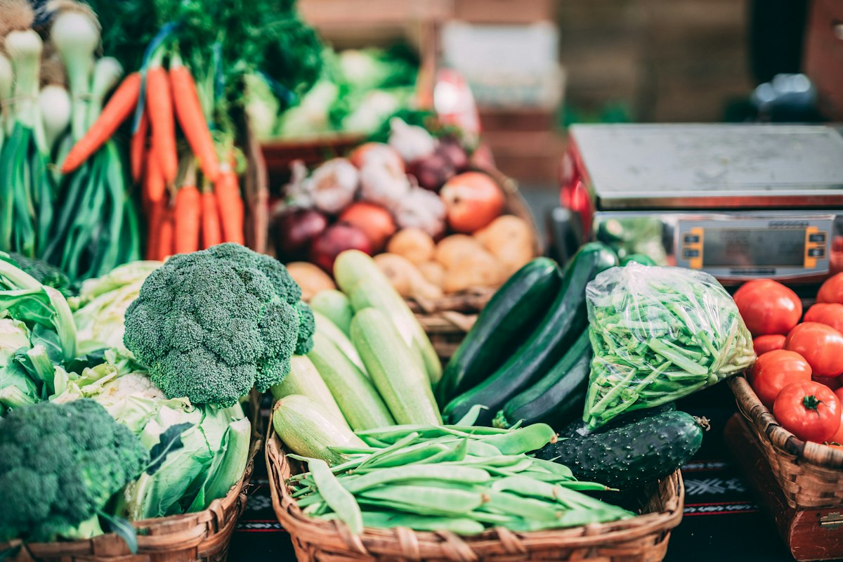 Légumes frais du marché